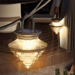 Waterproof Portable 3 Step Dimming USB Charging Solar Outdoor Lanterns