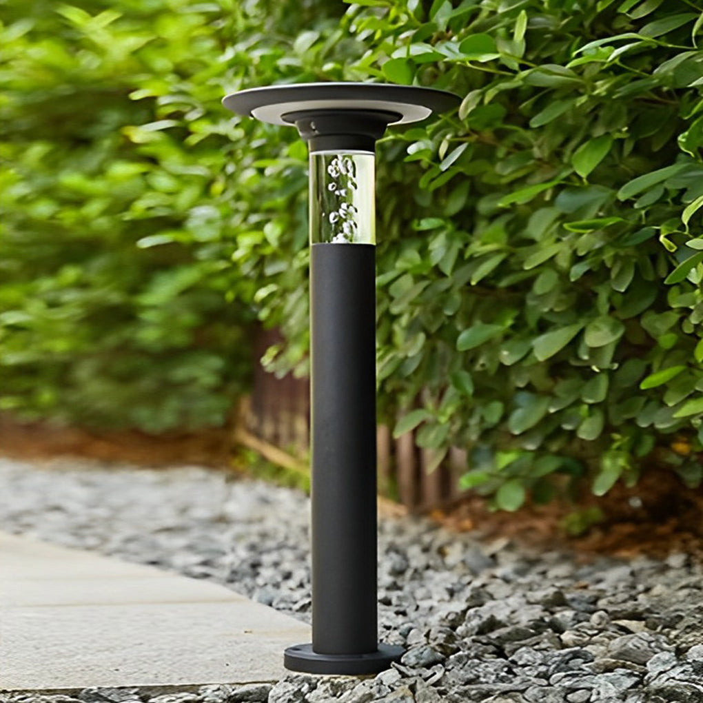 Round Creative Bubble Design Waterproof LED Modern Solar Path Lights