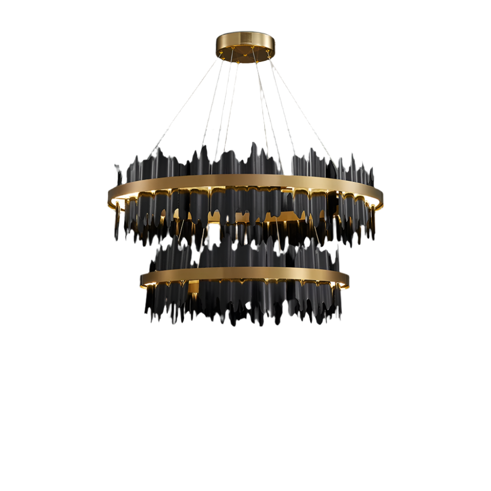 Nera 2-Tier Modern Ring Chandelier