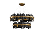 Nera 2-Tier Modern Ring Chandelier