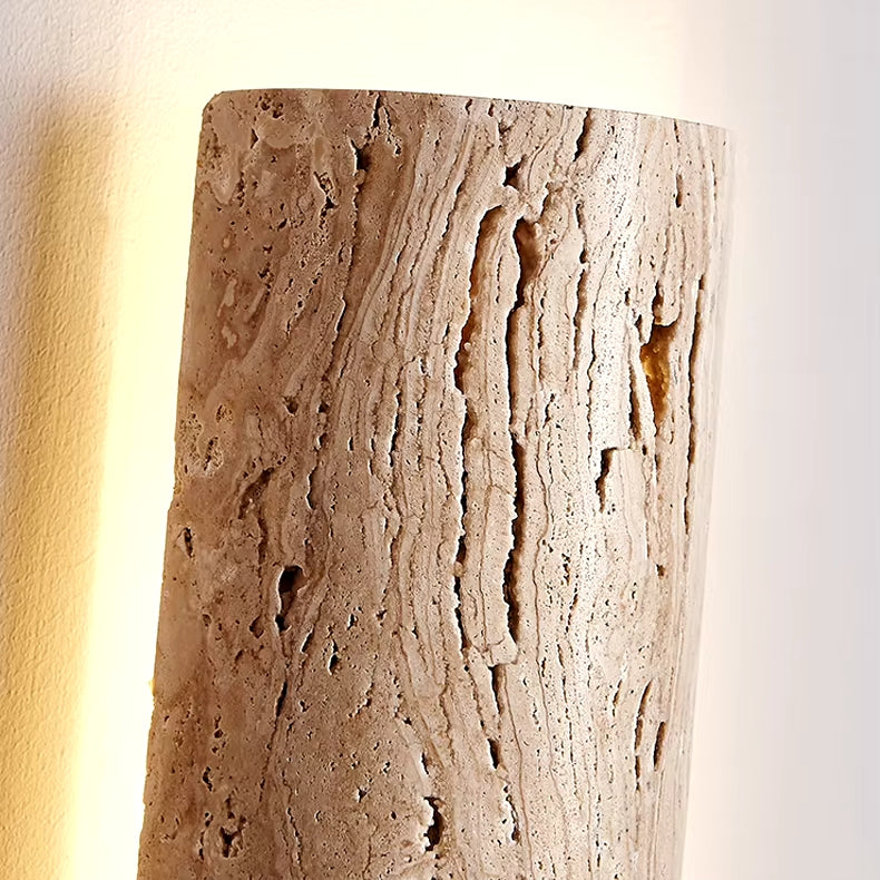 IP65 Waterproof Natural Travertine Wall Light