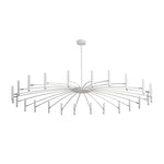 Adjustable Metal DIY Three Step Dimming LED Minimalist Chandelier