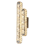 Double Strip Three Step Dimming Light LED Crystal Modern Wall Lamp Wall Sconce Lighting