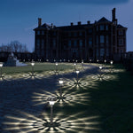 4-Pack LED Waterproof Black Modern Intelligent Solar Lights Outdoor Lawn Lamp