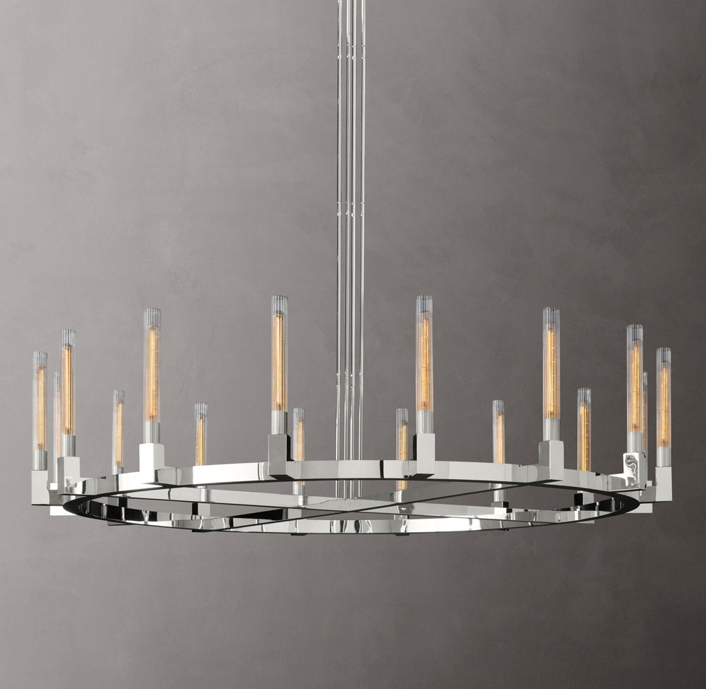 Cannele Round Chandelier 72"