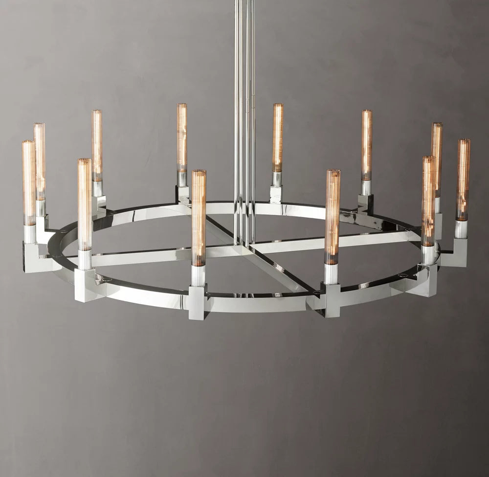 Cannele Round Chandelier 60"