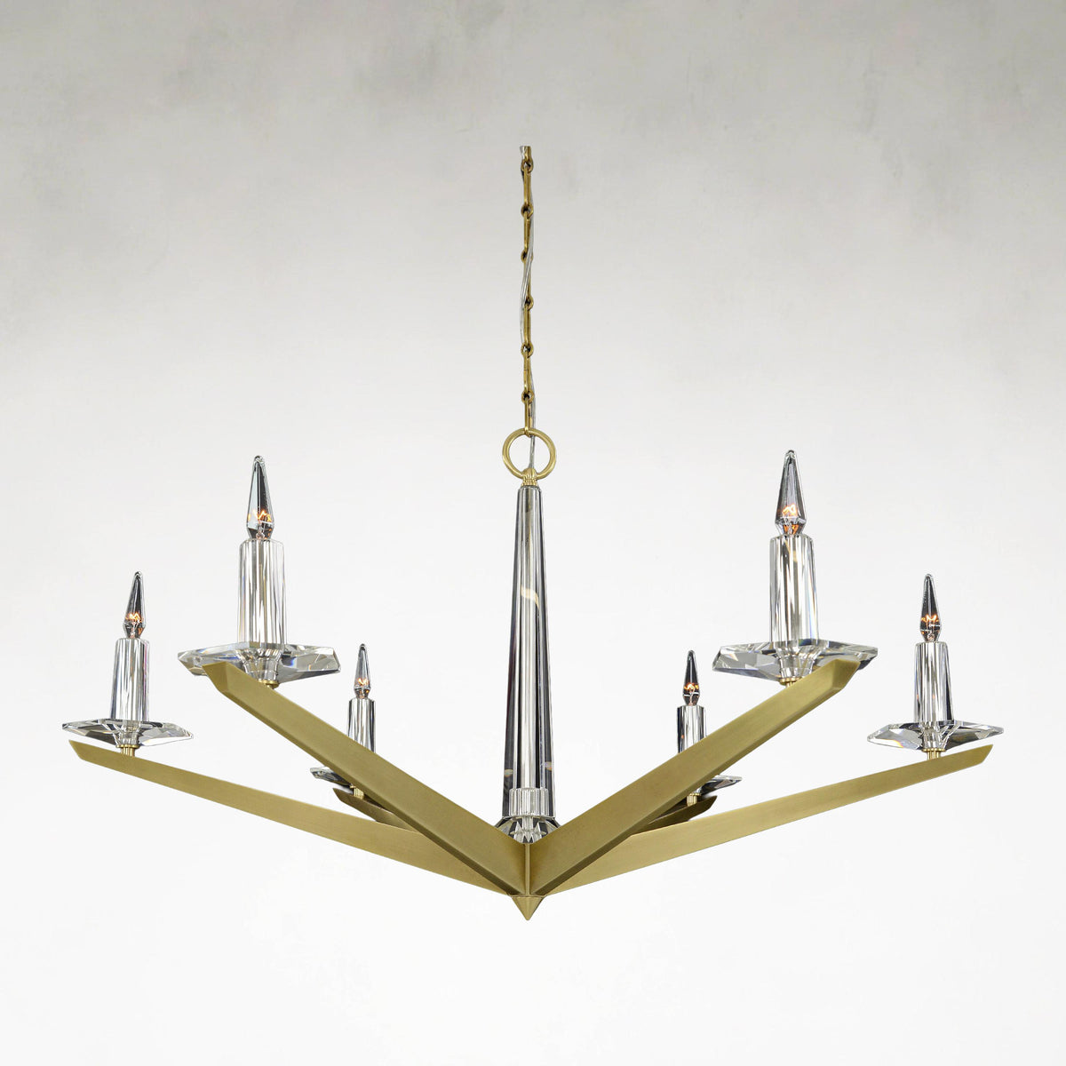 Antares VI 6-Light Large Ceiling Chandelier