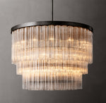 Cielo Three-Tier Round Chandelier 48"