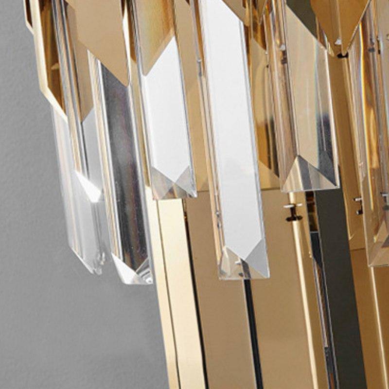 Legance Gold Plated Crystal Wall Sconce