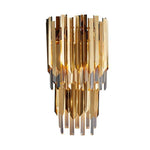 Legance Gold Plated Crystal Wall Sconce