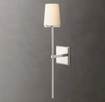 Pauillac Fabric Shade Torch Sconce