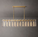 Calamette Glass Rectangular Chandelier 72"