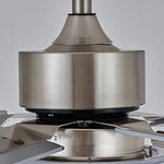 52 Inch Nordic Remote Control Frequency Conversion Timing Mute Ceiling Fan Light