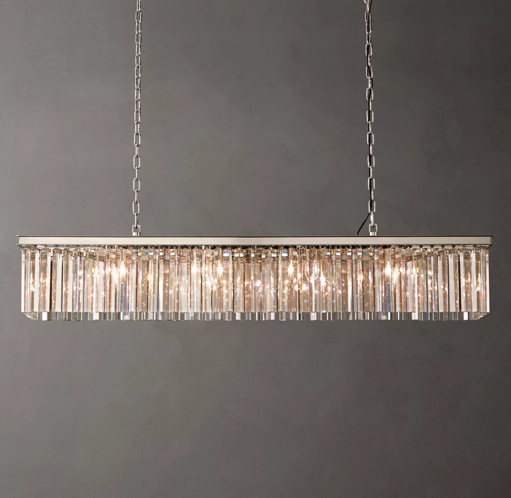 Rhys Rectangular Chandelier 60"