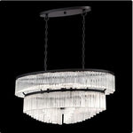 Bronze Ten-Light Chandelier