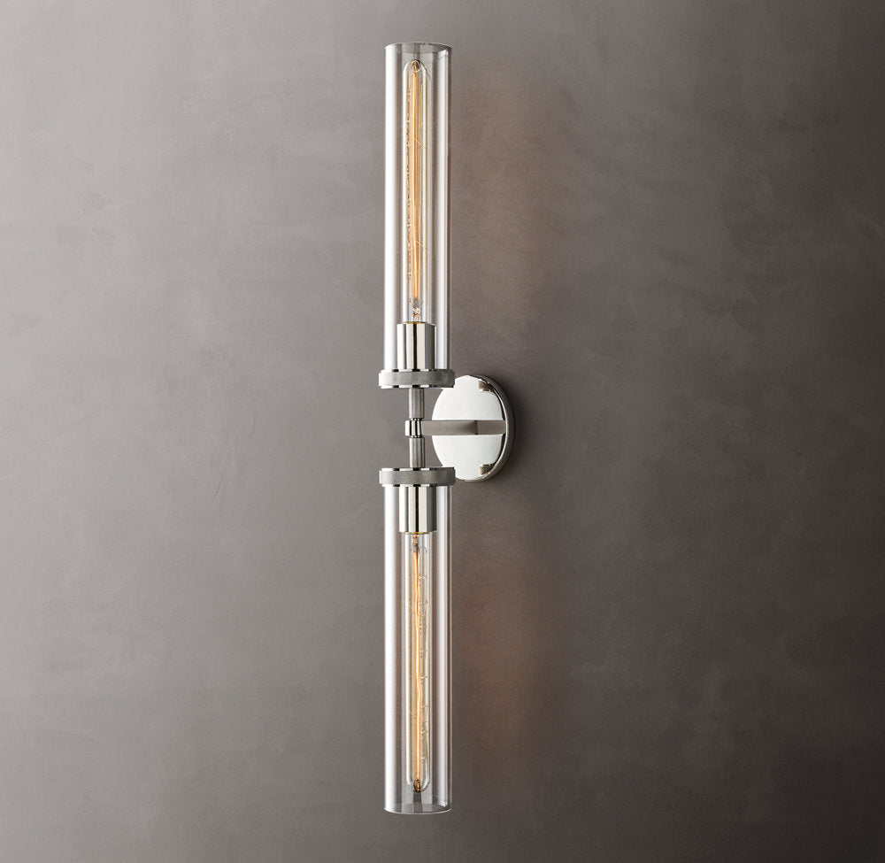 Lambeth Knurled Grand Linear Sconce