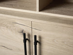 Sullivan Bookcase with Cabinet Base