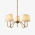 Opaluxe Brass Chandelier