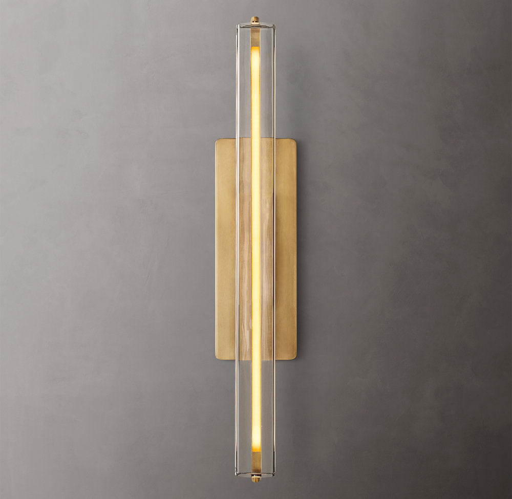 Audubon Crystal Single Sconce 19 inch