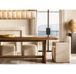 Harlow Calcite Rectangular Chandelier 74"