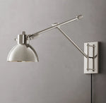 Machinist Swing-Arm Task Sconce