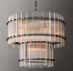 San Marco Two-Tier Round Chandelier 22"
