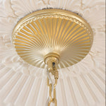 French Luxury Ceramic Pink Roses Chandeliers: 6/8-Light Candlelight Pastoral Charm