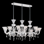 Chrome 12-Light Chandelier
