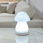 Lovely Glass LED Mushroom Baby Lamp