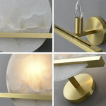 Natural Marble Wall Light Sconce