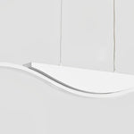 Minimalist Wave Three-Step Dimming Stepless Dimming Modern Chandelier