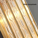 Modern Copper & Glass Wall Sconce