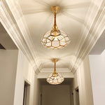 Classic Glass Flowers Elegant 3 Step Dimming European-Style Chandelier