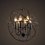 Retro Iron Birdcage Candlestick American Style Chandelier Pendant Lights