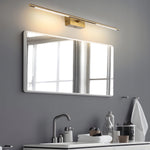 Modern Gold LED Bathroom Vanity Light??23.6" & 39.4", Warm & White Light for Stylish Illumination