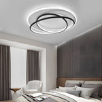 Round Ring Three Step Dimming Creative Nordic LED Ceiling Lights Fixture