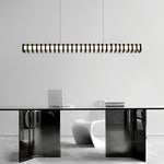 Minimalist Square Frame Decor Three Step Dimming Modern Chandelier Light