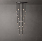 Pearl Round Chandelier 48"