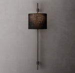 Vela Round Bar Sconce - Round Shade