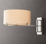 Pauillac Drum Shade Swing-Arm Sconce