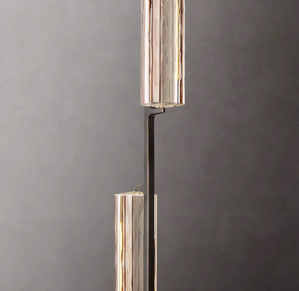 Audubon Crystal Linear Chandelier 54"