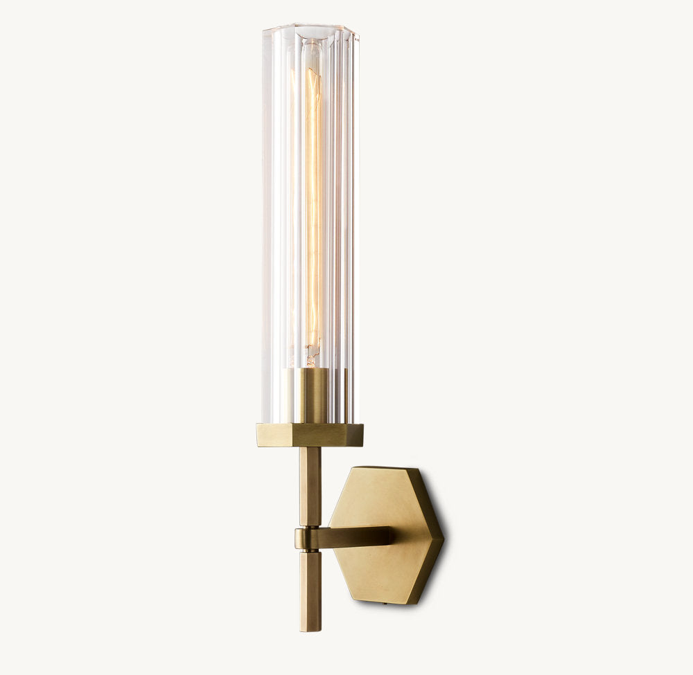 Lambeth Hexagonal Grand Sconce