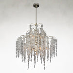 Tiered 12-Light Hanging Chandelier Ceiling Fixture