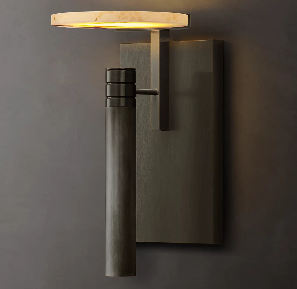M└lange Disc Sconce
