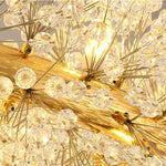 Di Leone Crystal Ring Chandelier