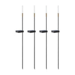 Reed & Cattail Outdoor Column Lights Low Voltage Solar LED Landscaping Garden Lawns Lighting