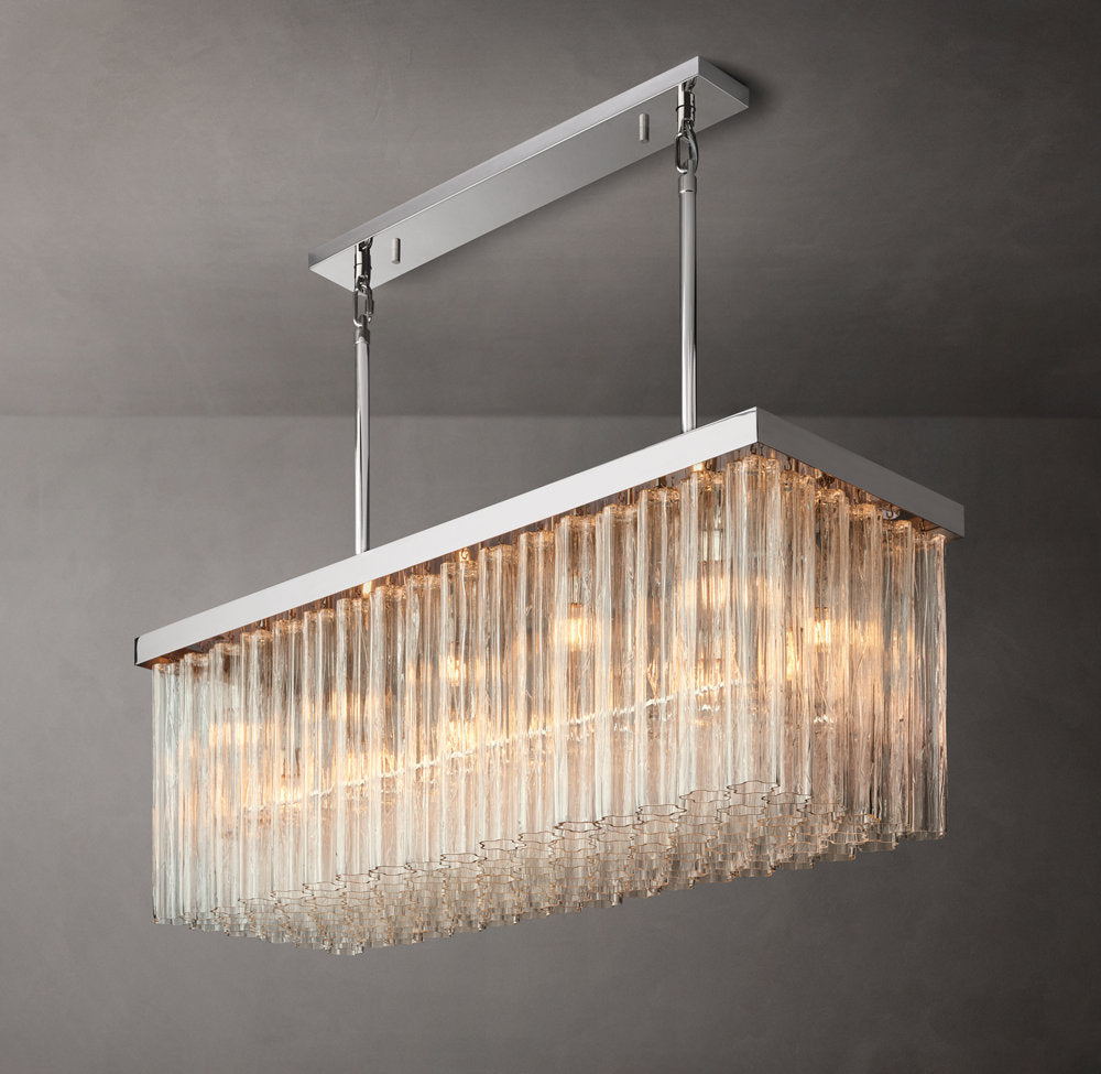 Cielo Rectangular Chandelier 54"