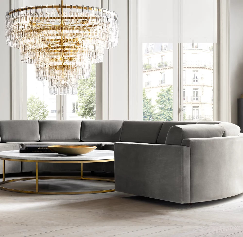 Marignan Tiered Round Chandelier 36"