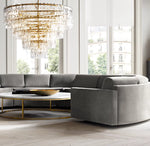 Marignan Tiered Round Chandelier 36"