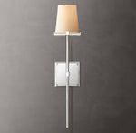 Pauillac Fabric Shade Torch Sconce